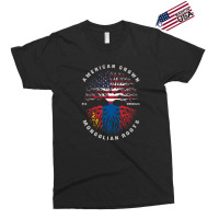 American Grown Mongolian Roots Mongolia Flag Exclusive T-shirt | Artistshot