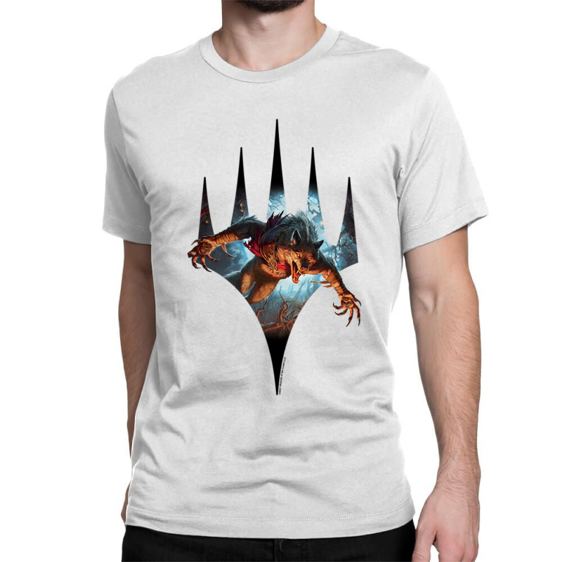 Magic The Gathering Werewolf Shield Classic T-shirt by samuelswallace | Artistshot