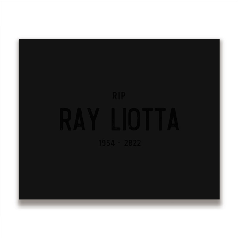 Ray Liotta Metal Print Horizontal | Artistshot