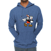 Cup Head Classic Wink With A Snap Graphic Tee Shirt Lightweight Hoodie | Artistshot