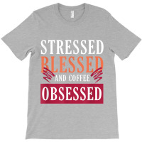 Stressed Gesblnet Kaffee Addictive Coffee Caffeine Gift T-shirt | Artistshot