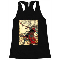 Samurai Warrior Poster Martial Arts Face Mask Gift Racerback Tank | Artistshot