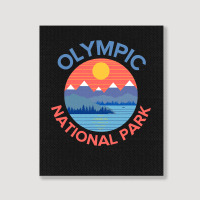 Olympic National Park Portrait Canvas Print | Artistshot