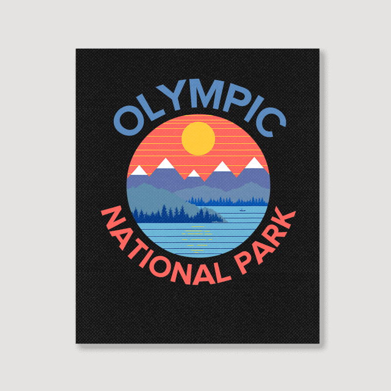 Olympic National Park Portrait Canvas Print | Artistshot