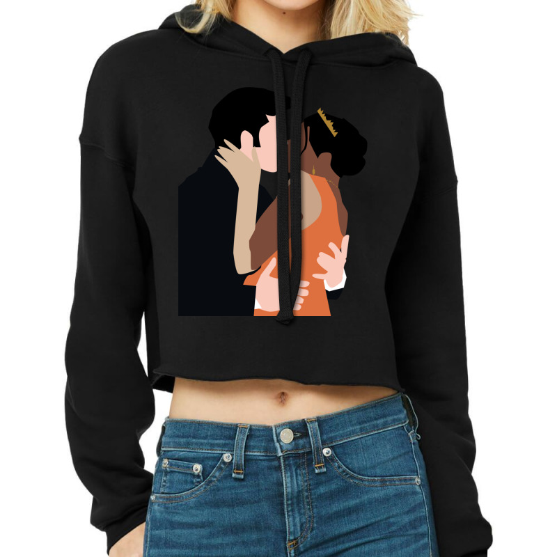 Anthony And Kate Cropped Hoodie by UJAYWEHYE | Artistshot