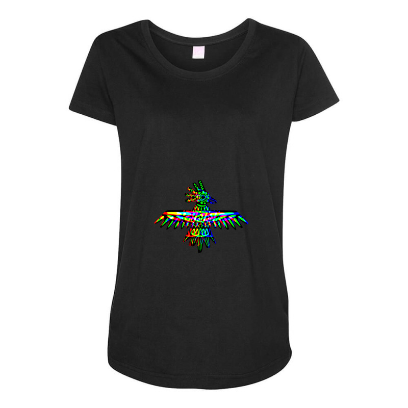 Native American Hummingbird 1 Maternity Scoop Neck T-shirt by JolenePender | Artistshot