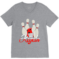 Kegel Sport Design  Kegler Saying  Kegel V-neck Tee | Artistshot