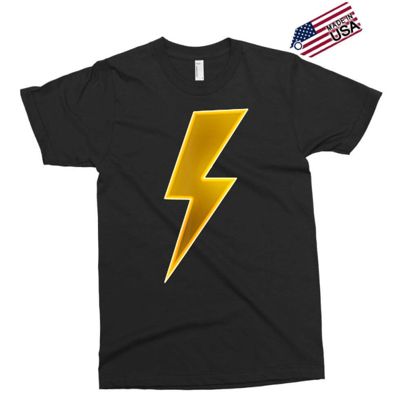 Men Women Kids Cool Yellow Lightning Bolt Thunder Print Exclusive T-shirt by cm-arts | Artistshot