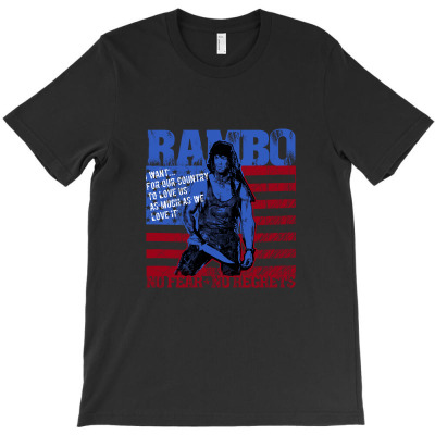 Reading Rambo Sylvester Stallone T-shirt Designed By Ben Syirai