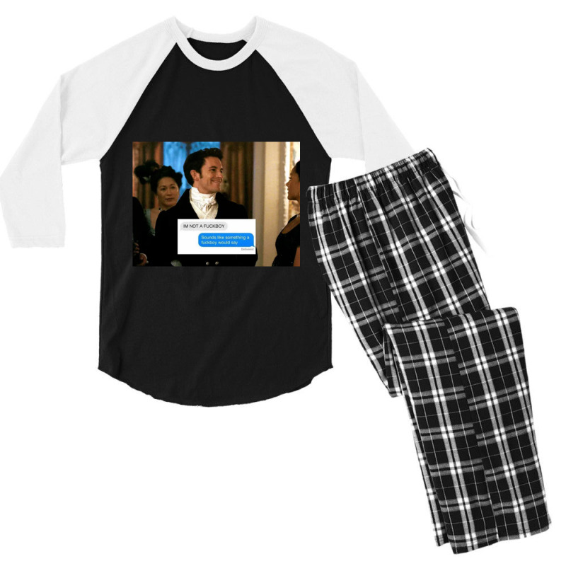 Anthony X Tumblr Textposts Men's 3/4 Sleeve Pajama Set | Artistshot