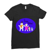 Frosty Family Ladies Fitted T-shirt | Artistshot