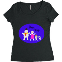 Frosty Family Women's Triblend Scoop T-shirt | Artistshot