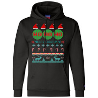 Ho Ho Ho Tacky Ugly Christmas Design Champion Hoodie | Artistshot