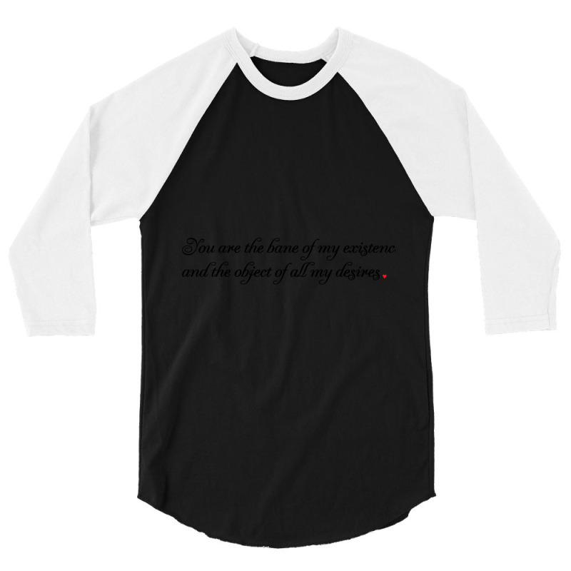 Bane Of My Existence 3/4 Sleeve Shirt | Artistshot