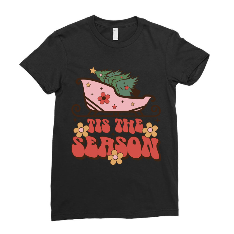 Tis The Season - Christmas Ladies Fitted T-Shirt by Sheppard Karena | Artistshot