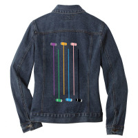 Bridgerton Croquet Ladies Denim Jacket | Artistshot