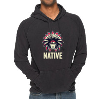 Native American Chief Vintage Hoodie | Artistshot