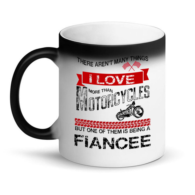 This Fiance Loves Motorcycles Magic Mug | Artistshot