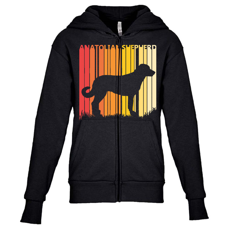 Anatolian Shepherd T  Shirt Vintage Anatolian Shepherd Dog T  Shirt Youth Zipper Hoodie by delmer | Artistshot