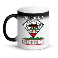 California Diamond Republic Magic Mug | Artistshot