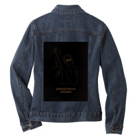 Boywithuke Line Art Ladies Denim Jacket | Artistshot