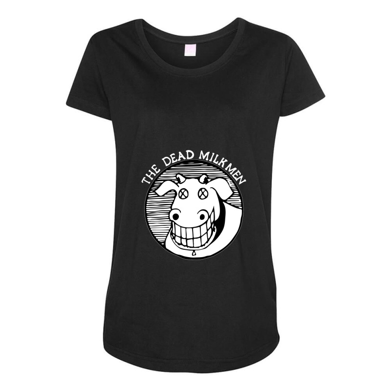 The Dead Milkmen Maternity Scoop Neck T-shirt by cm-arts | Artistshot