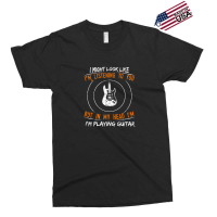 But In My Head Im Playing Guitar Teacher Shirt Guitarist Exclusive T-shirt | Artistshot