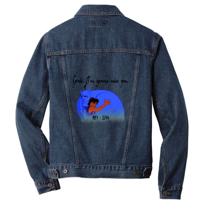 Rip Robin Williams - Genie Men Denim Jacket | Artistshot