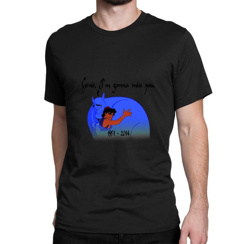 Rip Robin Williams - Genie Classic T-shirt | Artistshot