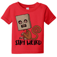 Stay Weird Sack Monkey Baby Tee | Artistshot