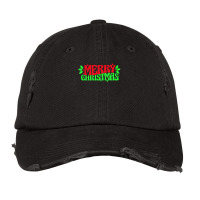 Merry Christmas Xmas Pajamas Vintage Cap | Artistshot