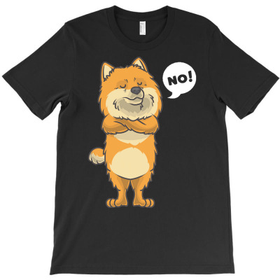 Pom Dog T  Shirt Stubborn Pomeranian Dog Dog Funny T  Shirt T-shirt Designed By Precious Boyle