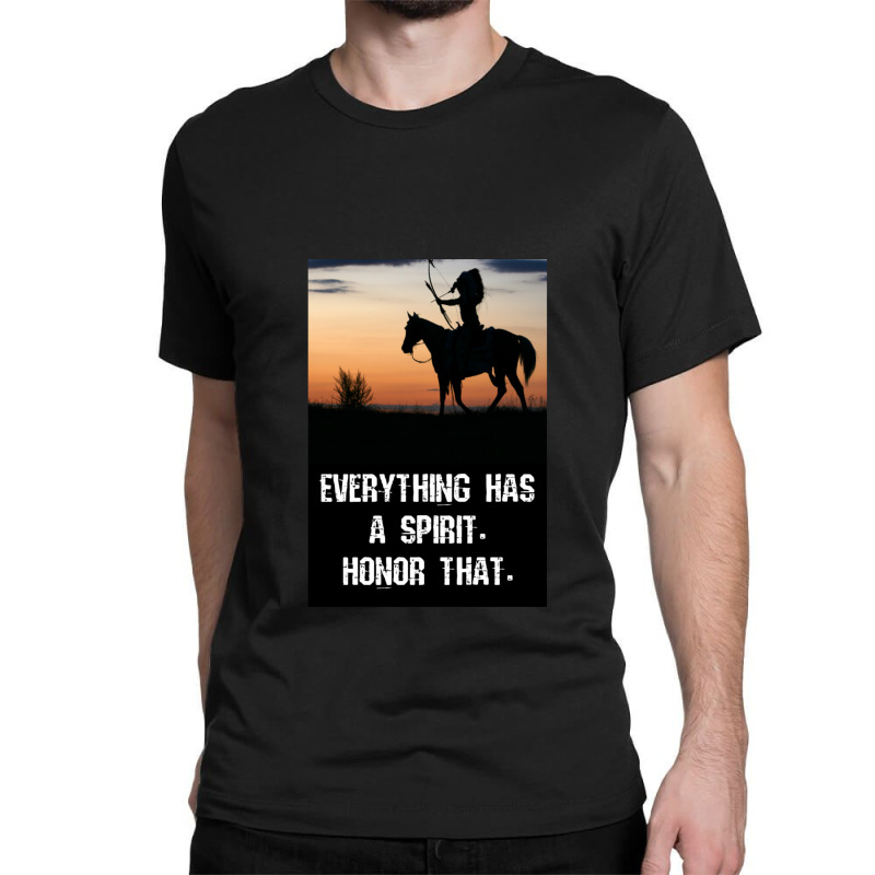 Native American Wisdom Classic T-shirt by WilmaMorgan | Artistshot