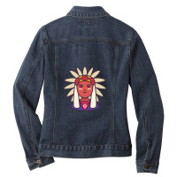 Native American Women Ladies Denim Jacket | Artistshot