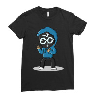 Cool Mask Boy Ladies Fitted T-shirt | Artistshot