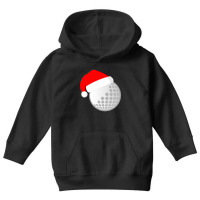 Christmas Golf Ball Youth Hoodie | Artistshot