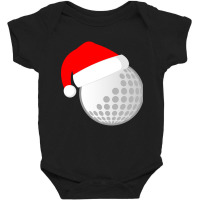 Christmas Golf Ball Baby Bodysuit | Artistshot