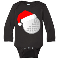 Christmas Golf Ball Long Sleeve Baby Bodysuit | Artistshot