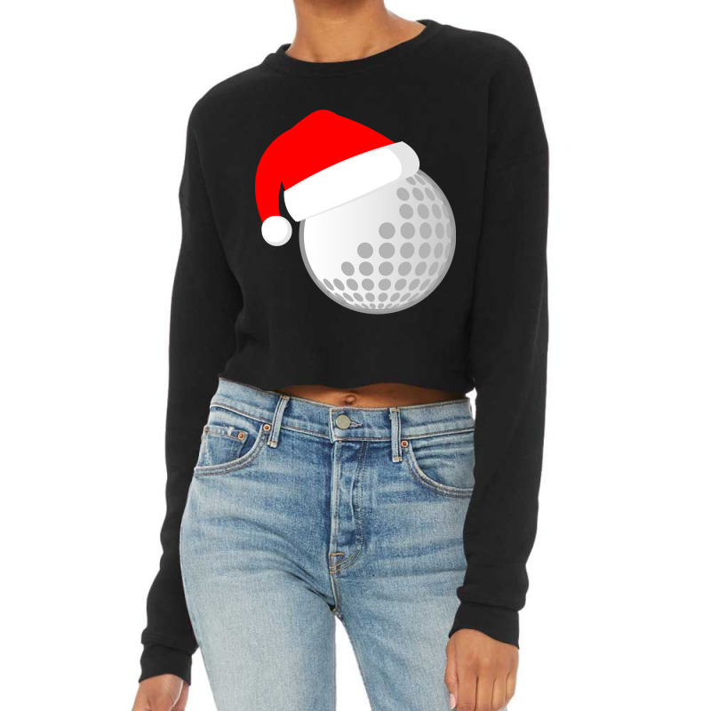 Christmas Golf Ball Cropped Sweater by Oreilly Ulrich | Artistshot