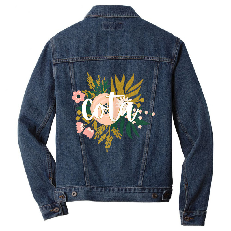 Womens Occupational Therapy Assistant Therapist Gifts Cota Men Denim Jacket | Artistshot