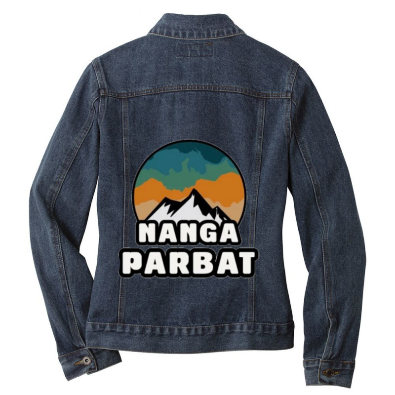 Nanga Parbat  (2) Ladies Denim Jacket by cm-arts | Artistshot