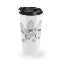 Two Turtle Doves 12 Days Christmas Song Funny Gift Travel Mug | Artistshot