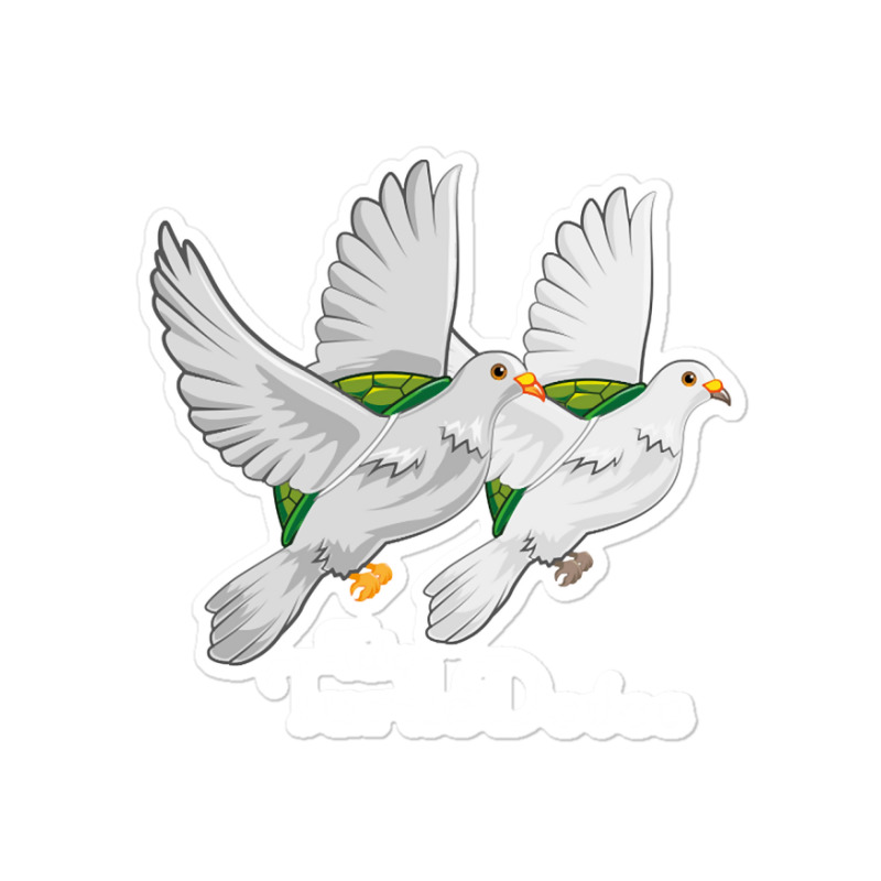 Two Turtle Doves 12 Days Christmas Song Funny Gift Sticker | Artistshot