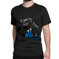 Falling For You Boy With Uke With Hypnic Jerk Classic T-shirt | Artistshot