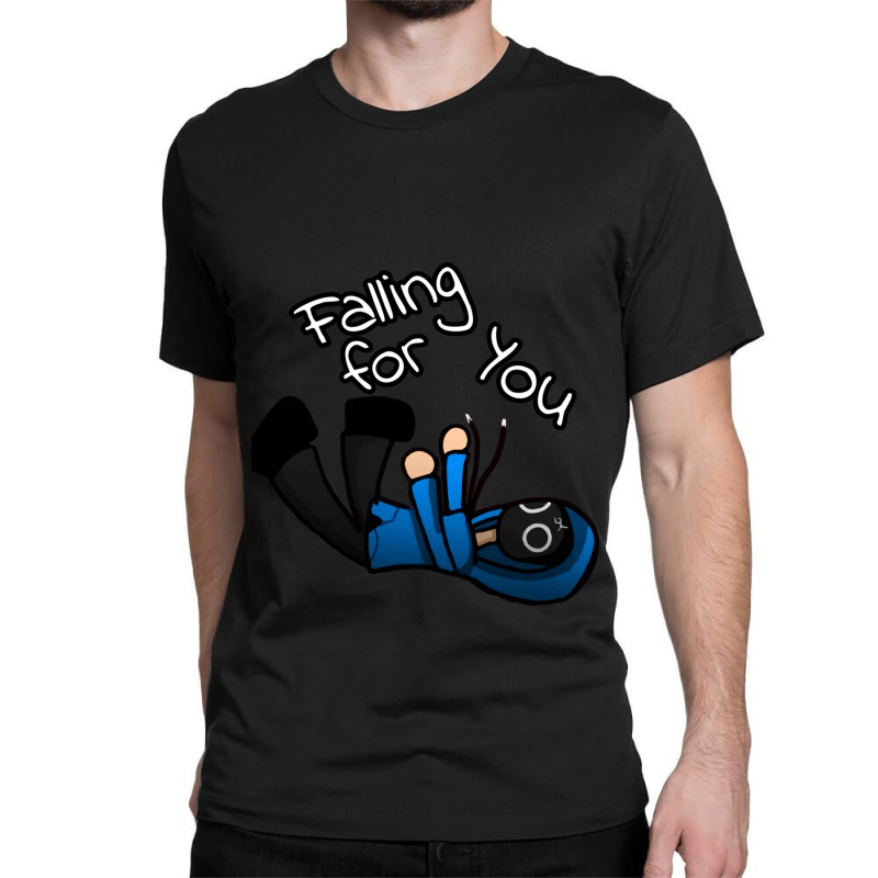 Falling For You Boy With Uke With Hypnic Jerk Classic T-shirt by cm-arts | Artistshot