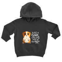 Just A Girl Who Loves Her Cute Fluffy Guinea Pig Pet Toddler Hoodie | Artistshot