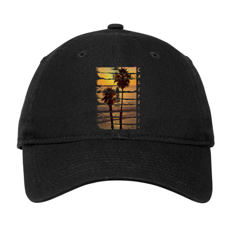 California Beach Paradise T  Shirtcalifornia Beach Vibes Summer Idea T Adjustable Cap by delmer | Artistshot