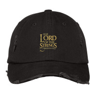 The Lord Of The Strings - Electric Guitar Vintage Cap | Artistshot