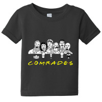 Communist Friends Comrades Design   Milkshake Funny Graphic T Shirt Baby Tee | Artistshot