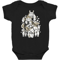 Studio Ghibli, Miyazaki World, Studio Ghibli Art, Studio Ghibli Vintag Baby Bodysuit | Artistshot